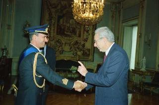 Col. Pil. Bruno Servadei, consigliere militare aggiunto per l'Aeronautica: visita di congedo