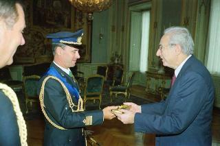 Col. Pil. Bruno Servadei, consigliere militare aggiunto per l'Aeronautica: visita di congedo