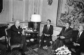 Incontro con una delegazione di parlamentari sovietici
