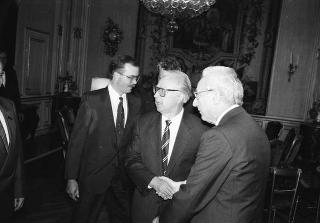 Incontro con una delegazione di parlamentari sovietici