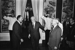 Incontro con il Presidente della Repubblica di El Salvador Alfredo Cristiani
