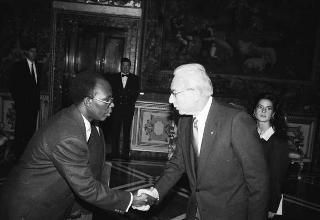 Sua Eccellenza Andrè Katabarwa, nuovo Ambasciatore della Repubblica del Ruanda: presentazione delle Lettere Credenziali
