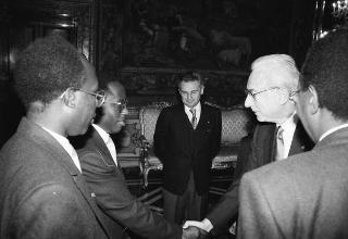 Sua Eccellenza Andrè Katabarwa, nuovo Ambasciatore della Repubblica del Ruanda: presentazione delle Lettere Credenziali