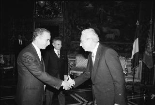 Sua Eccellenza  Zine EL Abidine Sesti nuovo Ambasciatore del Regno del Marocco: presentazione delle Lettere Credenziali