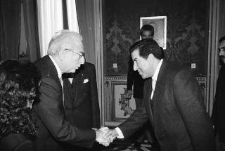 Sua Eccellenza  Zine EL Abidine Sesti nuovo Ambasciatore del Regno del Marocco: presentazione delle Lettere Credenziali