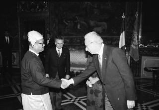 Sua Eccellenza U Thein Toe, nuovo Ambasciatore dell'Unione di Myanmar: presentazione delle Lettere Credenziali