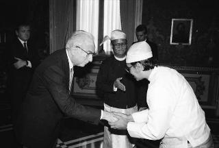 Sua Eccellenza U Thein Toe, nuovo Ambasciatore dell'Unione di Myanmar: presentazione delle Lettere Credenziali