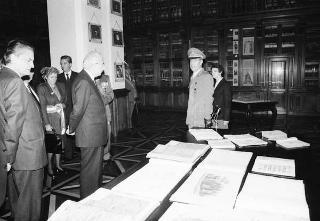 Visita del Presidente della Repubblica Francesco Cossiga alla città di Torino