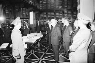 Visita del Presidente della Repubblica Francesco Cossiga alla città di Torino
