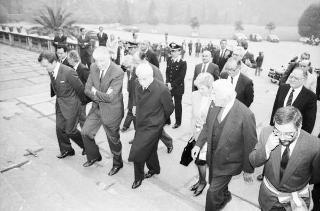 Visita del Presidente della Repubblica Francesco Cossiga alla città di Torino