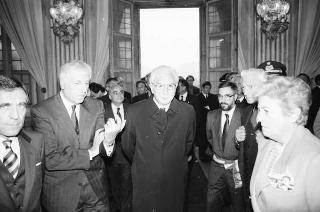 Visita del Presidente della Repubblica Francesco Cossiga alla città di Torino