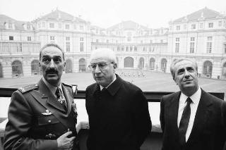 Visita del Presidente della Repubblica Francesco Cossiga alla città di Torino