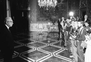 Colloquio del Presidente della Repubblica Francesco Cossiga Richard Cheney, segretario di Stato alla difesa degli Stati Uniti d'America (USA)