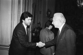 Incontro con gli esponenti dell'Esecutivo nazionale di Gioventù Aclista, per il 18° Congresso nazionale dell'organizzazione