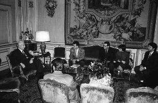 Incontro con gli esponenti dell'Esecutivo nazionale di Gioventù Aclista, per il 18° Congresso nazionale dell'organizzazione