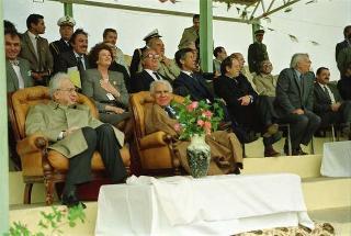 Il Presidente della Repubblica Francesco Cossiga in visita di Stato in Algeria (12 - 14 novembre 1989)