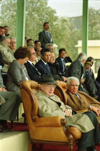 Il Presidente della Repubblica Francesco Cossiga in visita di Stato in Algeria (12 - 14 novembre 1989)