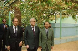 Il Presidente della Repubblica Francesco Cossiga in visita di Stato in Algeria (12 - 14 novembre 1989)