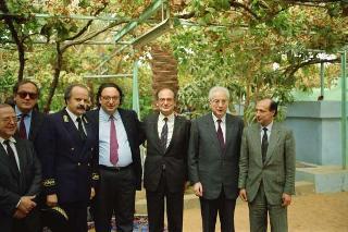 Il Presidente della Repubblica Francesco Cossiga in visita di Stato in Algeria (12 - 14 novembre 1989)