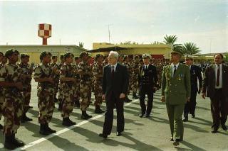 Il Presidente della Repubblica Francesco Cossiga in visita di Stato in Algeria (12 - 14 novembre 1989)