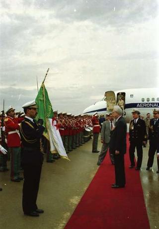 Il Presidente della Repubblica Francesco Cossiga in visita di Stato in Algeria (12 - 14 novembre 1989)