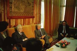 Il Presidente della Repubblica Francesco Cossiga in visita di Stato in Algeria (12 - 14 novembre 1989)