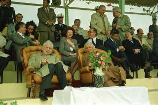 Il Presidente della Repubblica Francesco Cossiga in visita di Stato in Algeria (12 - 14 novembre 1989)