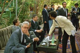 Il Presidente della Repubblica Francesco Cossiga in visita di Stato in Algeria (12 - 14 novembre 1989)