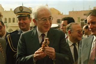 Il Presidente della Repubblica Francesco Cossiga in visita di Stato in Algeria (12 - 14 novembre 1989)