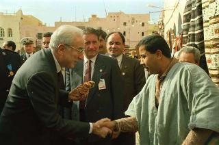 Il Presidente della Repubblica Francesco Cossiga in visita di Stato in Algeria (12 - 14 novembre 1989)