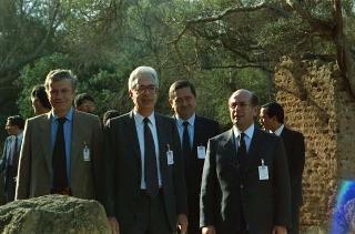 Il Presidente della Repubblica Francesco Cossiga in visita di Stato in Algeria (12 - 14 novembre 1989)