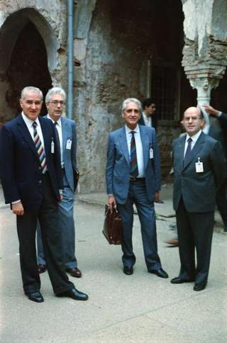 Il Presidente della Repubblica Francesco Cossiga in visita di Stato in Algeria (12 - 14 novembre 1989)