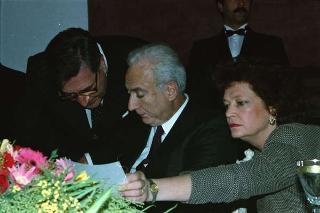 Il Presidente della Repubblica Francesco Cossiga in visita di Stato in Algeria (12 - 14 novembre 1989)