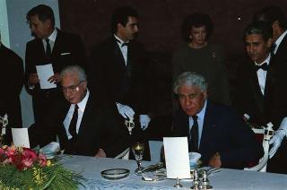 Il Presidente della Repubblica Francesco Cossiga in visita di Stato in Algeria (12 - 14 novembre 1989)