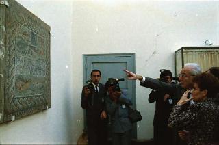 Il Presidente della Repubblica Francesco Cossiga in visita di Stato in Algeria (12 - 14 novembre 1989)