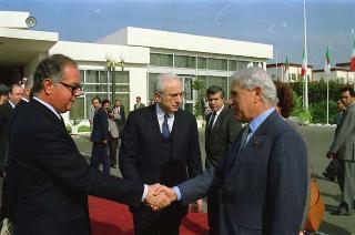 Il Presidente della Repubblica Francesco Cossiga in visita di Stato in Algeria (12 - 14 novembre 1989)