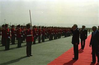 Il Presidente della Repubblica Francesco Cossiga in visita di Stato in Algeria (12 - 14 novembre 1989)