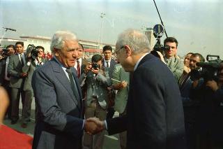 Il Presidente della Repubblica Francesco Cossiga in visita di Stato in Algeria (12 - 14 novembre 1989)