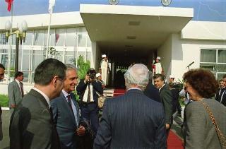 Il Presidente della Repubblica Francesco Cossiga in visita di Stato in Algeria (12 - 14 novembre 1989)