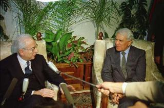 Il Presidente della Repubblica Francesco Cossiga in visita di Stato in Algeria (12 - 14 novembre 1989)
