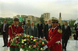 Il Presidente della Repubblica Francesco Cossiga in visita di Stato in Algeria (12 - 14 novembre 1989)