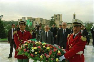 Il Presidente della Repubblica Francesco Cossiga in visita di Stato in Algeria (12 - 14 novembre 1989)