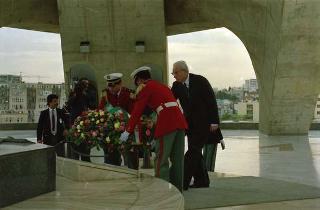 Il Presidente della Repubblica Francesco Cossiga in visita di Stato in Algeria (12 - 14 novembre 1989)