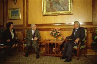 Il Presidente della Repubblica Francesco Cossiga in visita di Stato in Algeria (12 - 14 novembre 1989)