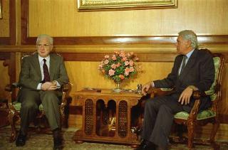 Il Presidente della Repubblica Francesco Cossiga in visita di Stato in Algeria (12 - 14 novembre 1989)