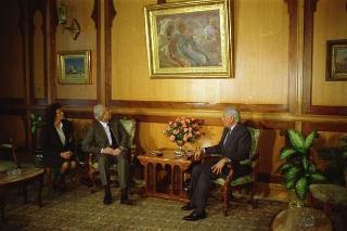 Il Presidente della Repubblica Francesco Cossiga in visita di Stato in Algeria (12 - 14 novembre 1989)