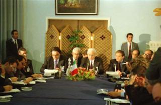 Il Presidente della Repubblica Francesco Cossiga in visita di Stato in Algeria (12 - 14 novembre 1989)