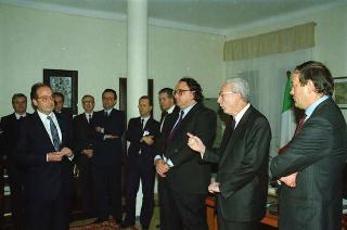 Il Presidente della Repubblica Francesco Cossiga in visita di Stato in Algeria (12 - 14 novembre 1989)