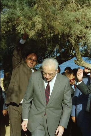 Il Presidente della Repubblica Francesco Cossiga in visita di Stato in Algeria (12 - 14 novembre 1989)