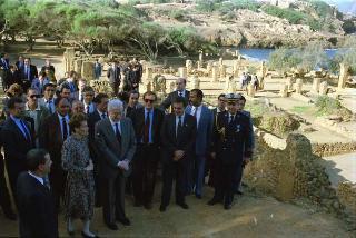 Il Presidente della Repubblica Francesco Cossiga in visita di Stato in Algeria (12 - 14 novembre 1989)